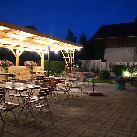 Landgasthof Wangerstuben Oberostendorf Esterno foto